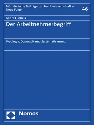 cover image of Der Arbeitnehmerbegriff